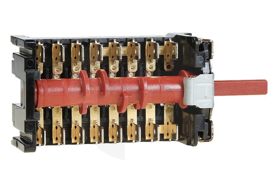 Grundig Beko interruptor selector (interruptor del horno, interruptor) 16 contactos cocina 263900054 apto para entre otros CSE62010, CSE67100