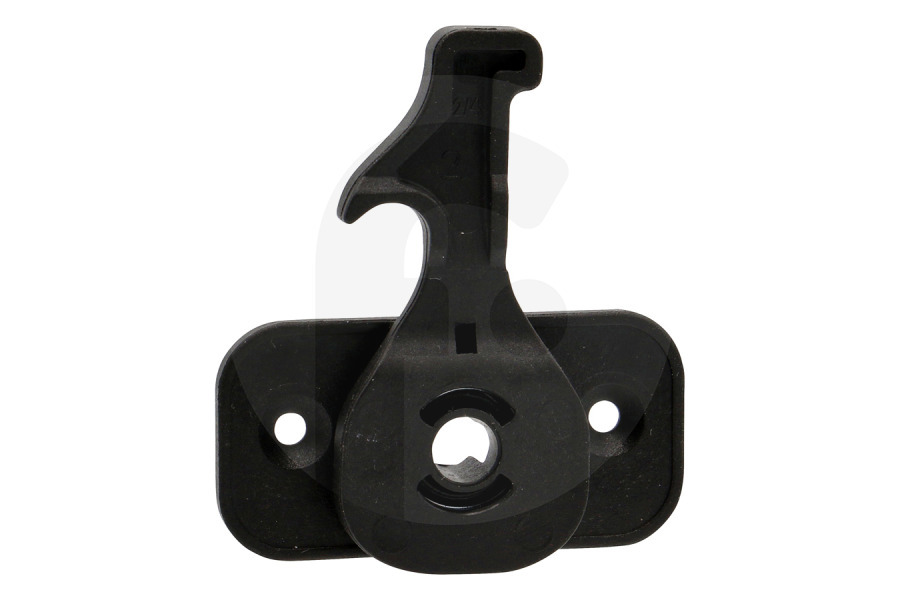 Cylinda Horno Gancho para puerta (bloqueo de puerta, gancho de cierre) negro para Gorenje y otros horno 661634 apto para entre otros BOE738X, OCS8693S