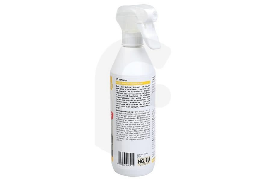 HG  HG sgrassatore contro le macchie di grasso 500ml 128050100