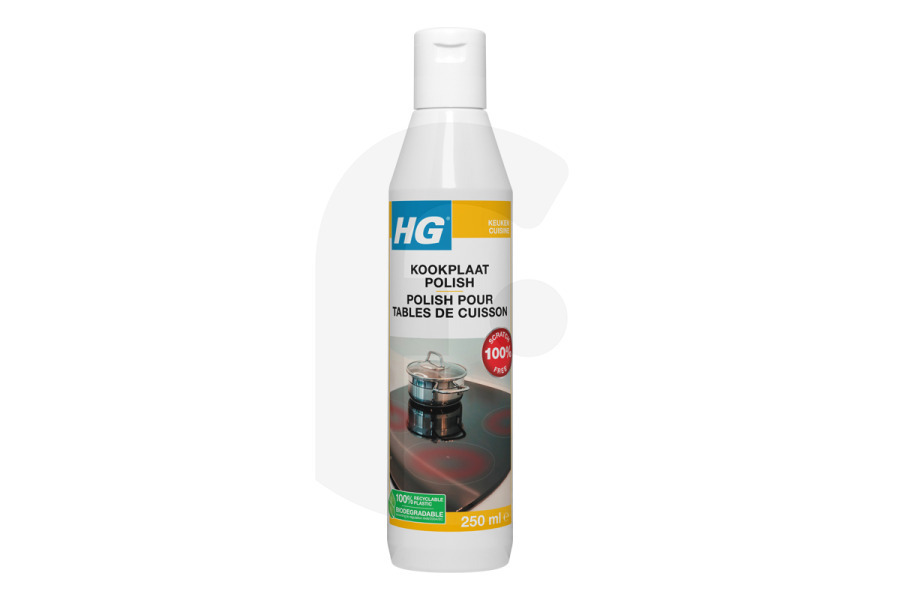 HG 102025103 Piano cottura & Piastra da cucina HG Detergente per piano cottura extra forte 102025100 adatto a tra cui Intensivo