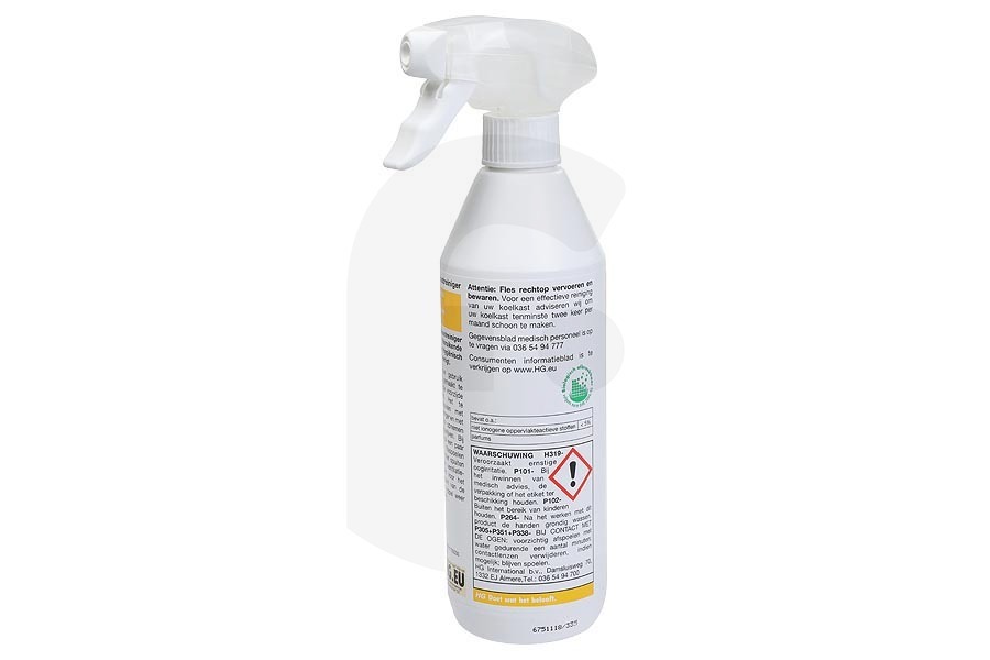 HG  HG Detergente universale per frigoriferi (frigorifero igienico) 335050100