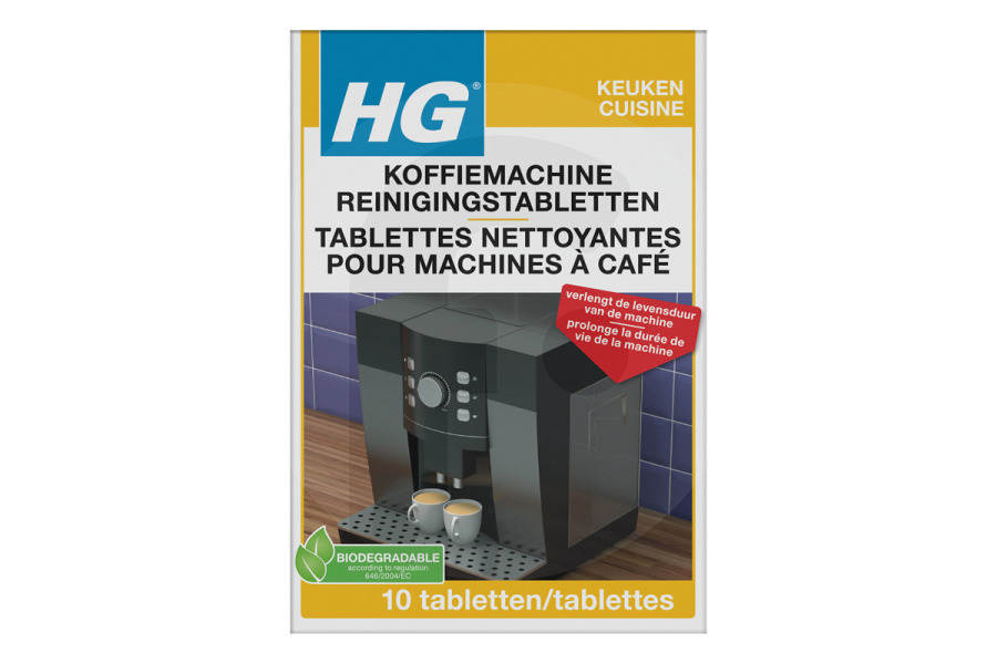 HG 637000103 Cafetera HG Pastillas limpiadoras para máquina de café 637000100 apto para entre otros Máquinas de café