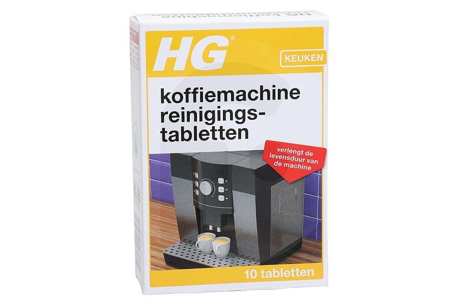HG  HG Pastillas limpiadoras para máquina de café 637000100