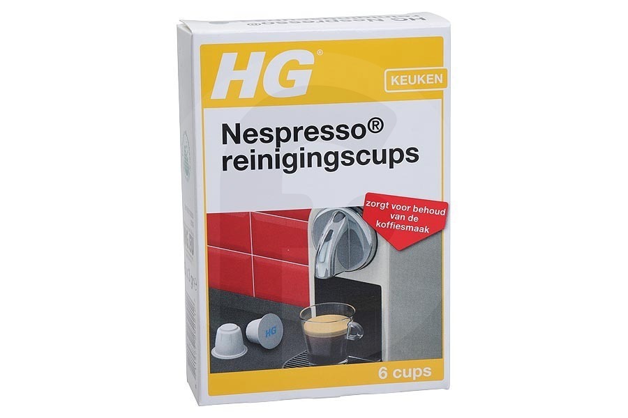 HG  HG Vasos de limpieza HG Nespresso 678000100
