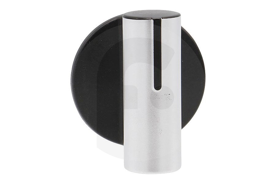 Indesit Piano cottura & Piastra da cucina Pulsante (Manopola del gas cromata/nera) piano cottura C00273785, 273785