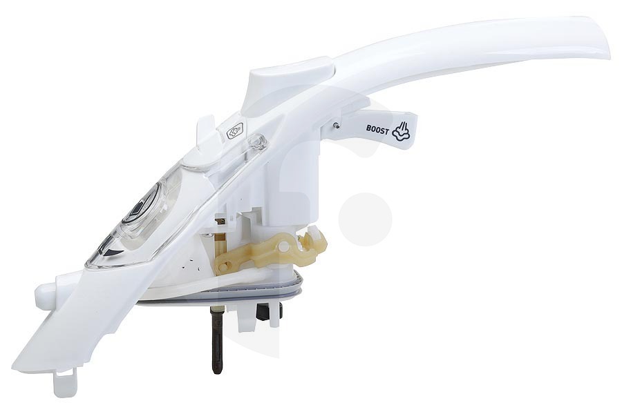 Calor Plancha Tefal asa (asa) blanca completa con bomba rociador plancha CS00138038, CS-00013038 apto para entre otros Ultragliss
