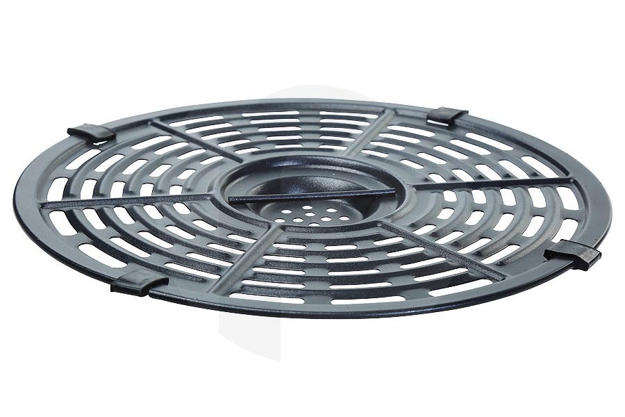 Tefal Freidora Rejilla (rejilla de drenaje) en la placa interna para Tefal y otros freidora sin aceite (freidora de aire caliente) SS996948, SS-996948 apto para entre otros Fritura fácil