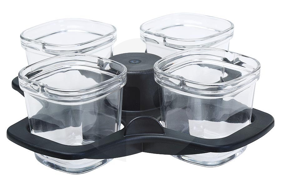 Tefal Freidora Molde de cocción x 4 para freidora XA702070 apto para entre otros FZ75, FZ74, GH84, YV96, AW952, FZ30, AW950, AH90