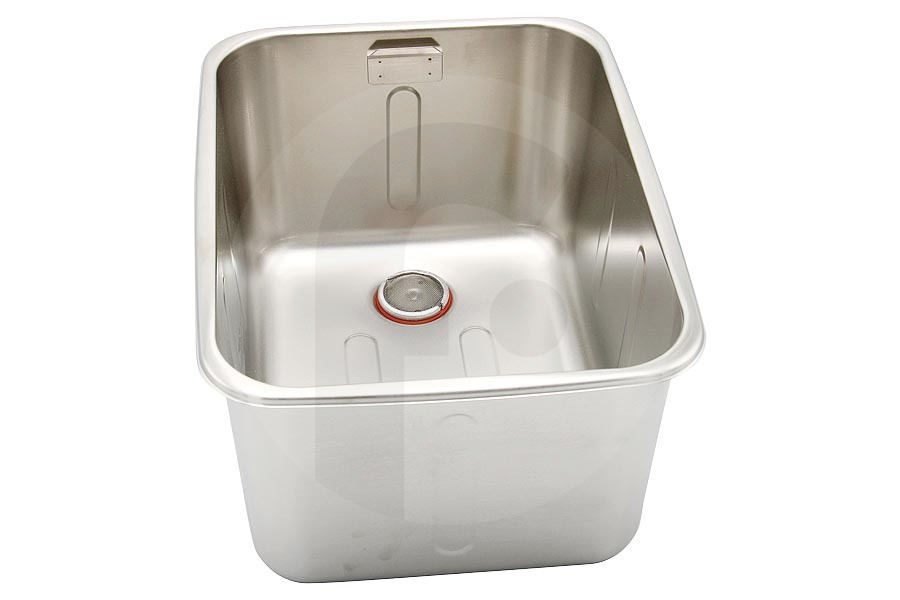 Tefal Freidora Bandeja de recogida de aceite (depósito de aceite) de acero inoxidable para Tefal y otros freidora SS203942, SS-203942 apto para entre otros FR804040, FR804060, FR804015