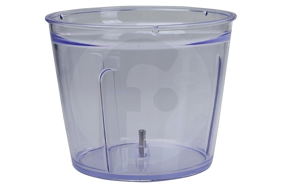 Krups Robot de cocina Recipiente de plástico excl. cuchilla para Tefal y otros batidora de mano MS652185, MS-652185 apto para entre otros HB944138, HB95LD38, DD95KD10