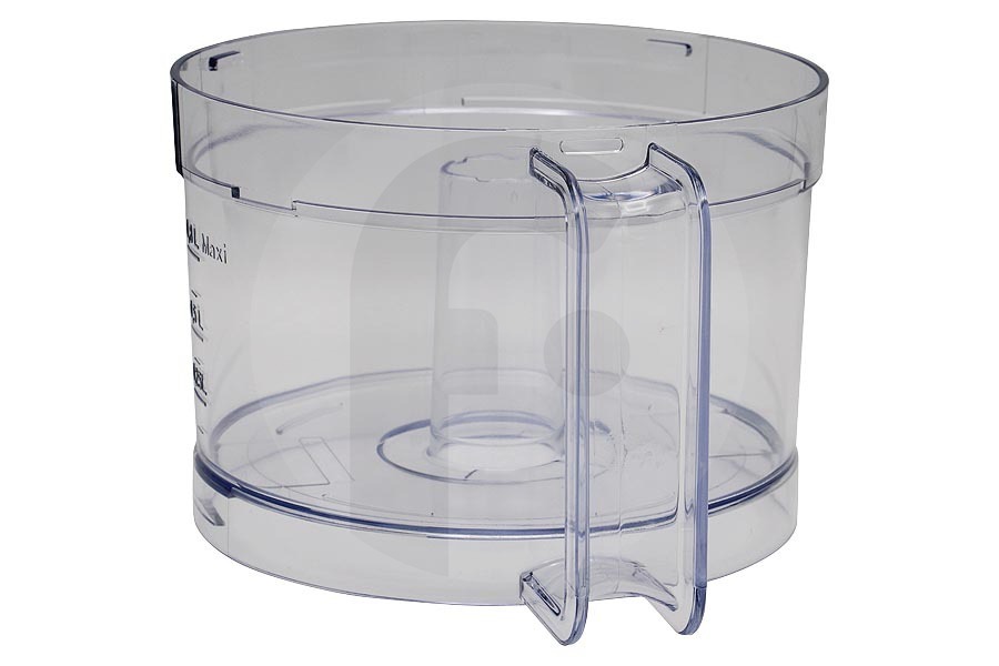 Krups Robot da cucina Recipiente escl. coperchio 0,8L per Tefal e altri robot da cucina MS5817775, MS-5817775