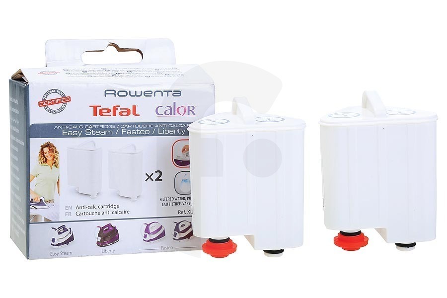 Calor Tefal filtro anticalcare a cassetta (cartuccia anticalcare) ferro da stiro XD9060E0 adatto a tra cui Easy Steam, Liberty, Fasteo