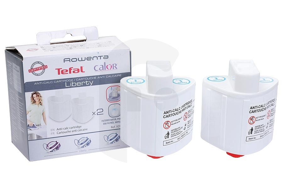 Calor Tefal filtro anticalcare a cassetta (cartuccia anticalcare) ferro da stiro XD9070E0 adatto a tra cui Libertà