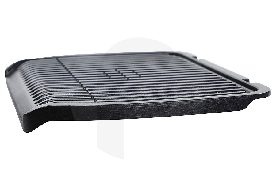 Tefal Grillgerät Grillplatte (Platte) unten mit Antihaftbeschichtung für u.a. Tefal Kontaktgrill TS01043490, TS-01043490