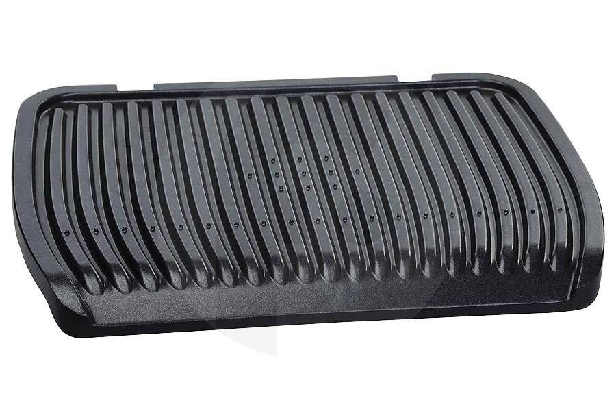 Tefal Parrilla Placa para grill (placa) inferior con recubrimiento antiadherente para Tefal y otros grill de contacto TS01043490, TS-01043490 apto para entre otros GC750D12, GC750D30, GR750D21