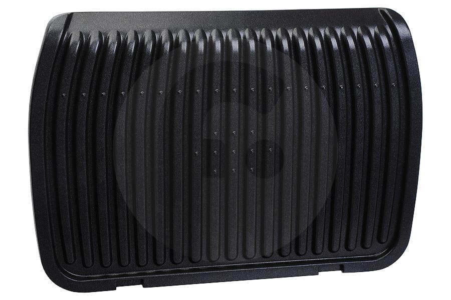 Tefal Grillgerät Grillplatte (Platte) unten mit Antihaftbeschichtung für u.a. Tefal Kontaktgrill TS01043490, TS-01043490
