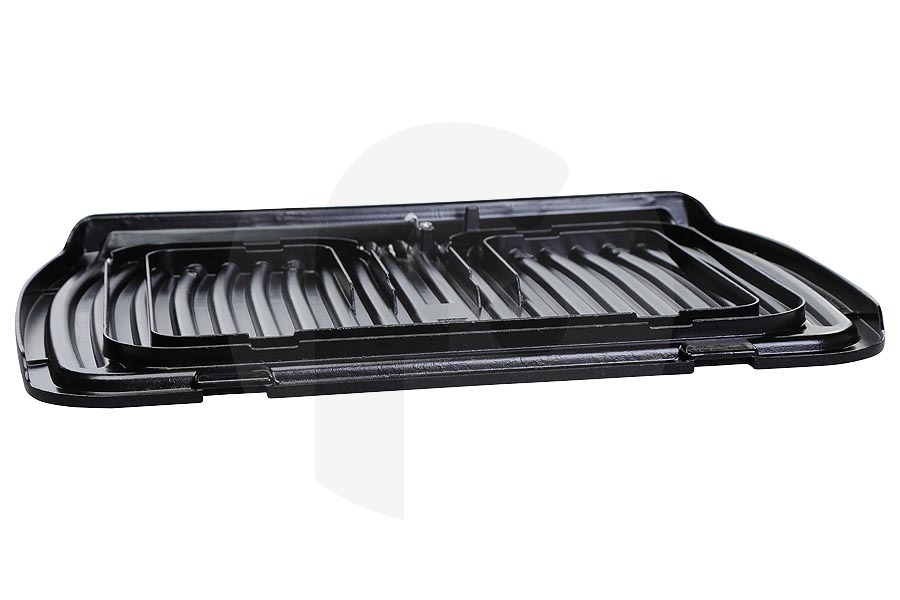 Tefal Grillgerät Grillplatte (Platte) unten mit Antihaftbeschichtung für u.a. Tefal Kontaktgrill TS01043490, TS-01043490