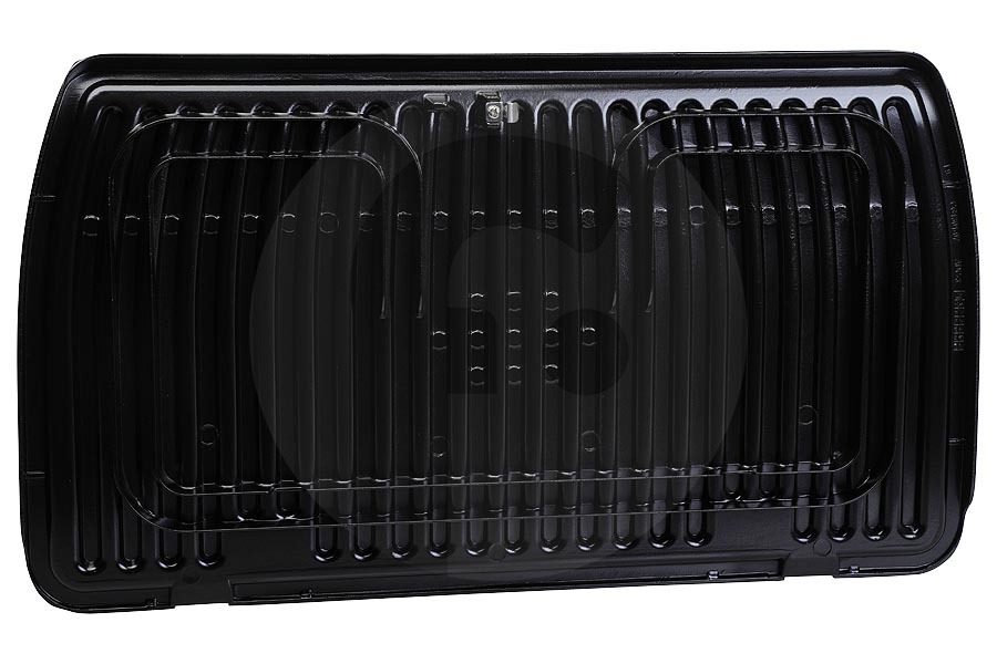 Tefal Dispositivo a griglia Piastra grill (piastra) superiore per Tefal e altri griglia a contatto TS01041601, TS-01041601