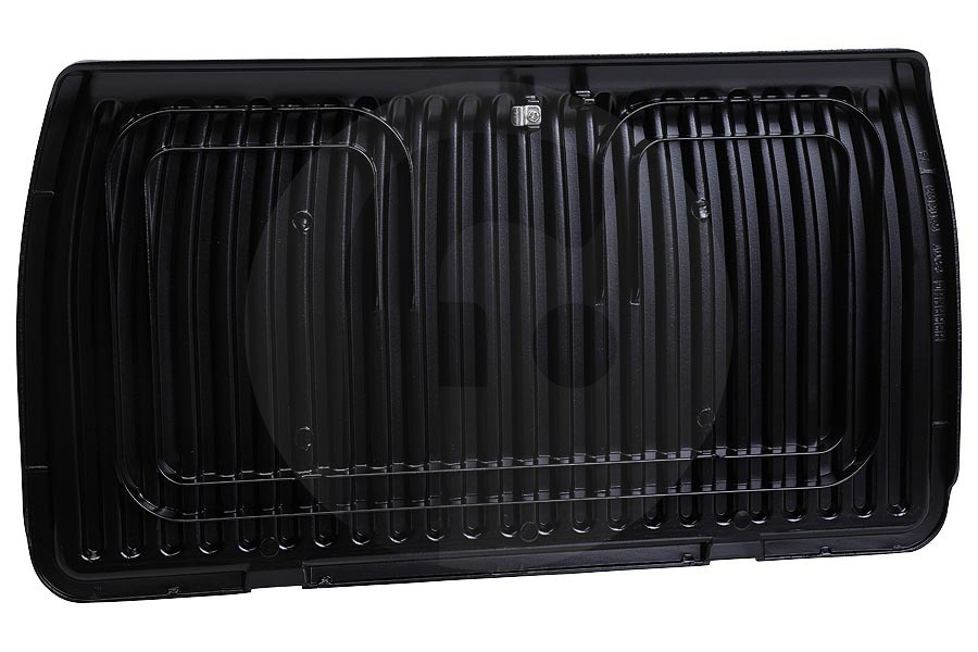 Tefal Dispositivo a griglia Piastra grill (piastra) inferiore per Tefal e altri griglia a contatto TS01041611, TS-01041611