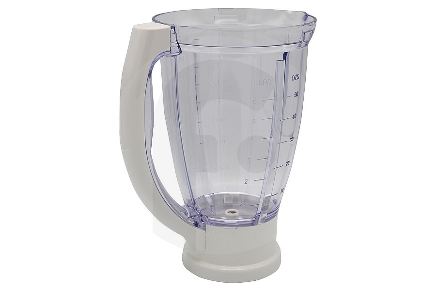 Tefal Frullatore Vaso frullatore (bicchiere miscelatore, tazza di miscelazione) escl. coperchio per Tefal e altri robot da cucina MS0A13253, MS-0A13253