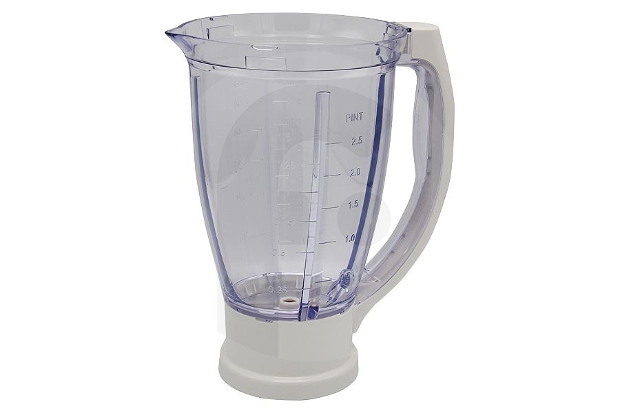 Tefal Batidora de vaso Vaso de la batidora (vaso mezclador, taza de mezcla) excl. tapa para Tefal y otros robot de cocina MS0A13253, MS-0A13253 apto para entre otros QB408D116R1, QA404D156R1
