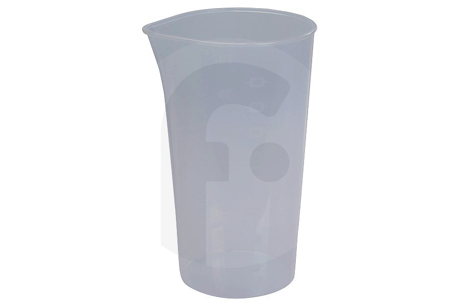 Krups Robot de cocina Vaso mezclador (vaso medidor, jarra mezcladora) de plástico para Tefal y otros batidora de mano MS651614, MS-651614 apto para entre otros HB12A138, HB65E838, DD45A110