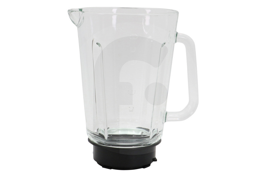 Tefal Batidora de vaso Jarra de vidrio para batidora (vaso mezclador) incl. anillo para Tefal y otros batidora MS653223, MS-653223 apto para entre otros Tefal PerfectMix+ BL871D, BL871A