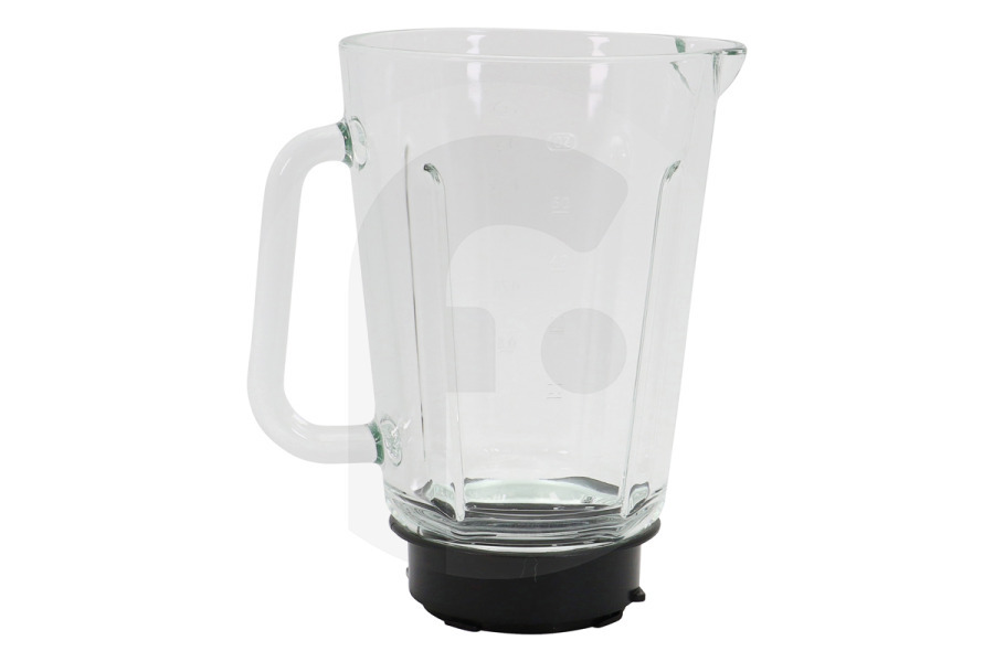 Tefal Frullatore Caraffa in vetro per frullatore (bicchiere mixer) incl. anello per Tefal e altri frullatore MS653223, MS-653223