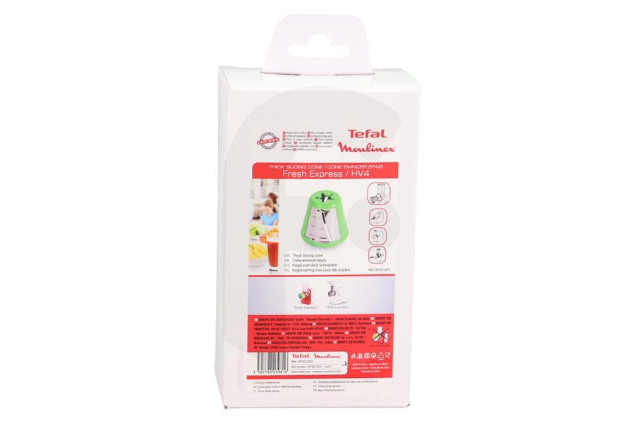 Moulinex Robot da cucina Tefal XF921201 Cono Grattugia Grande Robot da Cucina