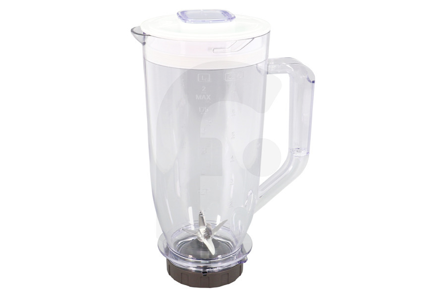 Tefal Batidora De Vaso  XF427000 Batidora de vaso Jarra XXL Batidora apto para entre otros Fuerza de mezcla BL420838, BL439D31, BL44E831, BL438831