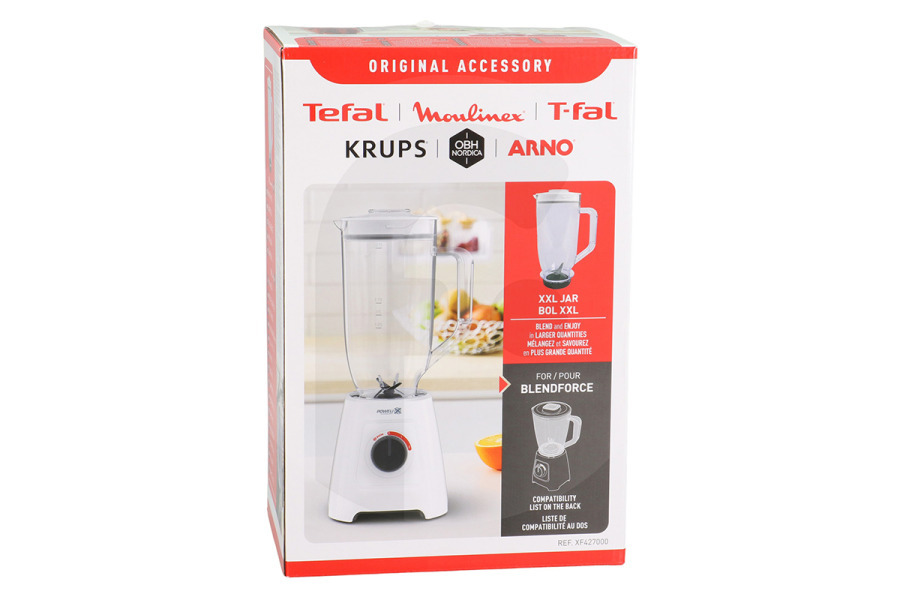 Moulinex Frullatore Frullatore XXL Tefal XF427000 in vetro