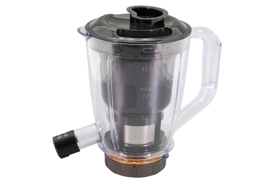 Tefal Batidora de vaso Licuadora centrífuga de jugo Tefal XF422000 Blendforce apto para entre otros Blendforce IIBL439D31, BL420838, BL44E831, BL438831