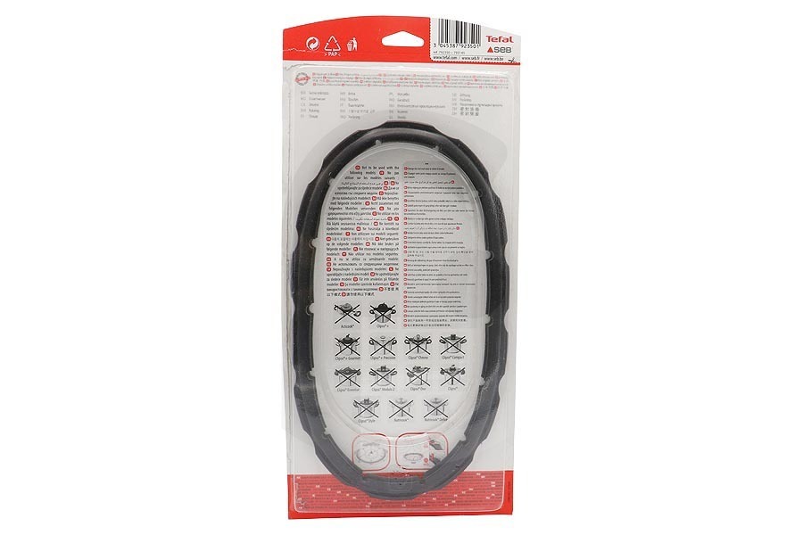Tefal Pentola a pressione Guarnizione in gomma (Inferiore a 4,5 6/7,5L D 220mm) Pentola a pressione 792350