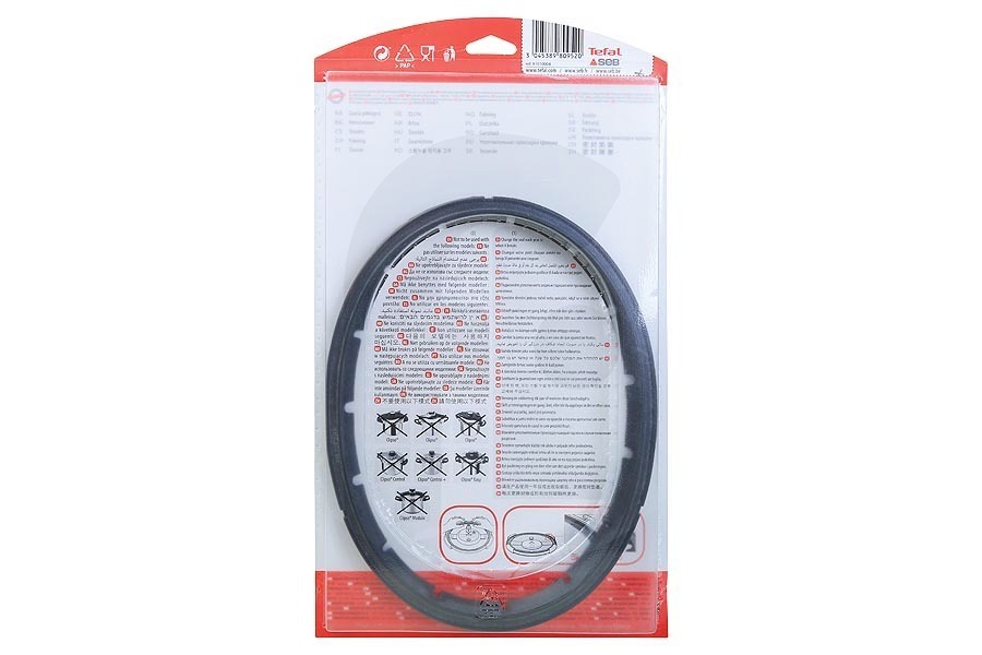 Tefal Pentola a pressione Guarnizione (anello di tenuta) ø 22cm per Tefal e altri pentola a pressione (pentola) X1010004