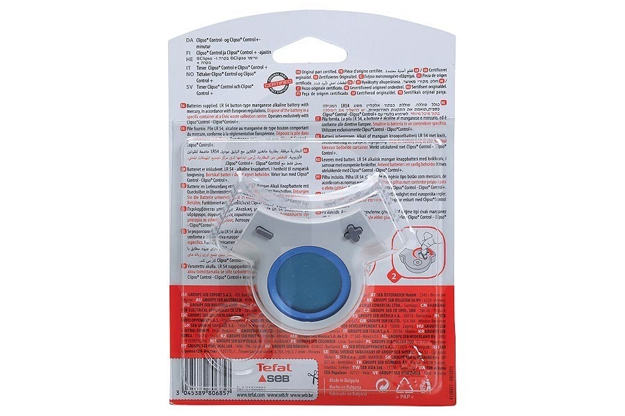 Lagostina Pentola a pressione Timer estraibile X1060001 adatto a tra cui Clipso Control, Clipso Control+