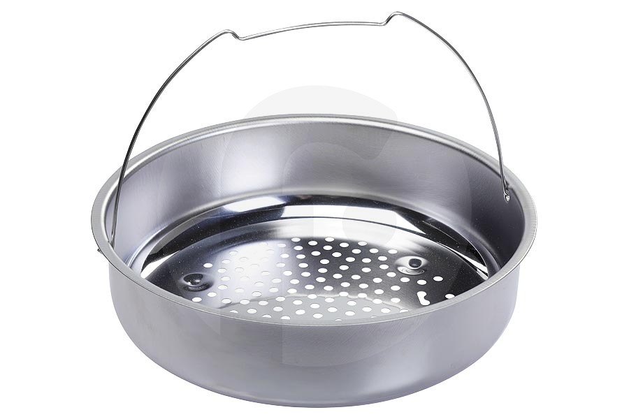 Tefal Pentola a pressione Cestello vaporiera (inserto vapore) forato per Tefal e altri pentola a pressione 792654 adatto a tra cui Clipso Minute Easy 7,5 litri