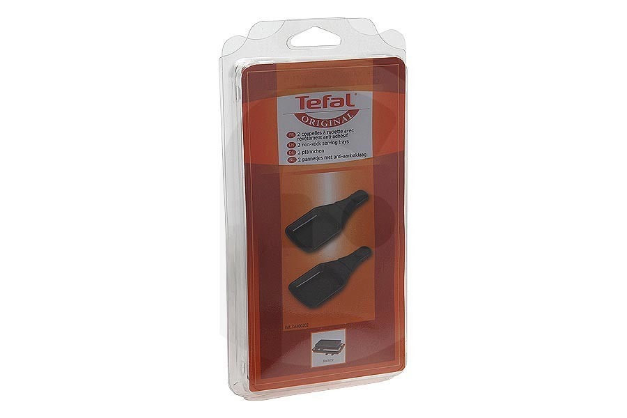 T-fal Set da gourmet Padellina gourmet (padellina) quadrata 2 pezzi per Tefal e altri raclette XA400202