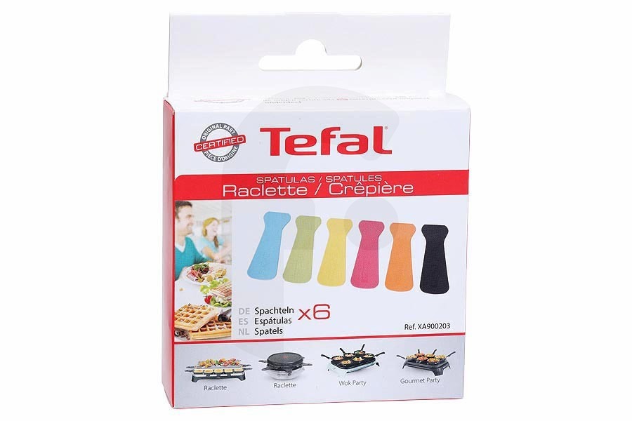 Tefal Raclette espátula de raclette x 6 XA900203