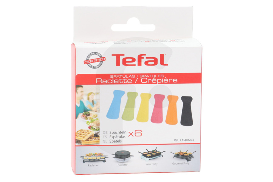 Tefal Raclette espátula de raclette x 6 XA900203