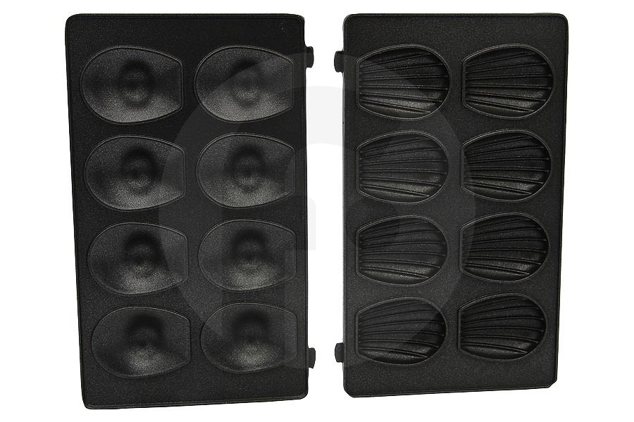 Tefal Dispositivo a griglia Piastre per stampi per mini-torte Collezione Snack per Tefal e altri piastra per waffle XA801512, XA-801512
