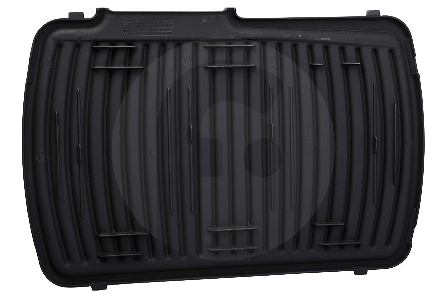 Tefal Dispositivo a griglia Piastra grill (piastra) inferiore/superiore per Tefal e altri griglia a contatto SS203433, SS-203433