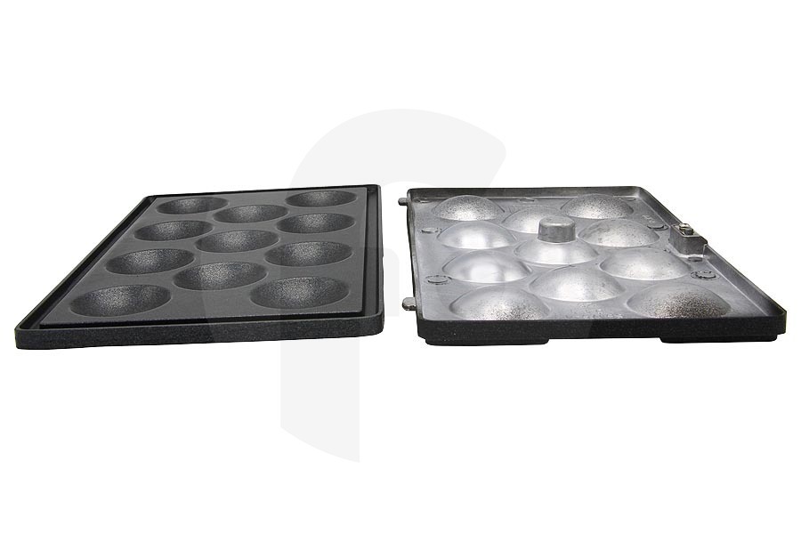 Tefal Grillgerät Poffertjes-Platten Snack Collection für u.a. Tefal Waffeleisen XA801212, XA-801212