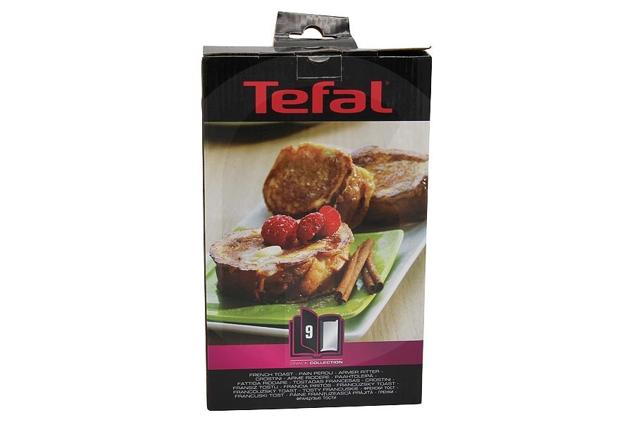 Tefal Dispositivo a griglia Piastre per toast alla francese Collezione Snack per Tefal e altri piastra per waffle XA800912, XA-800912