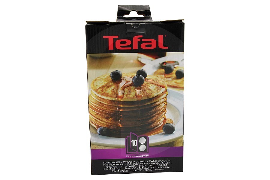 Tefal Dispositivo a griglia Piastre per mini-pancake Collezione Snack per Tefal e altri piastra per waffle XA801012, XA-801012