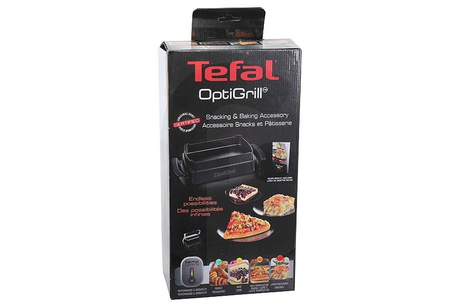 Tefal Dispositivo a griglia OptiGrill accessorio snack e forno per Tefal e altri OptiGrill (griglia a contatto) XA725870, XA-725870