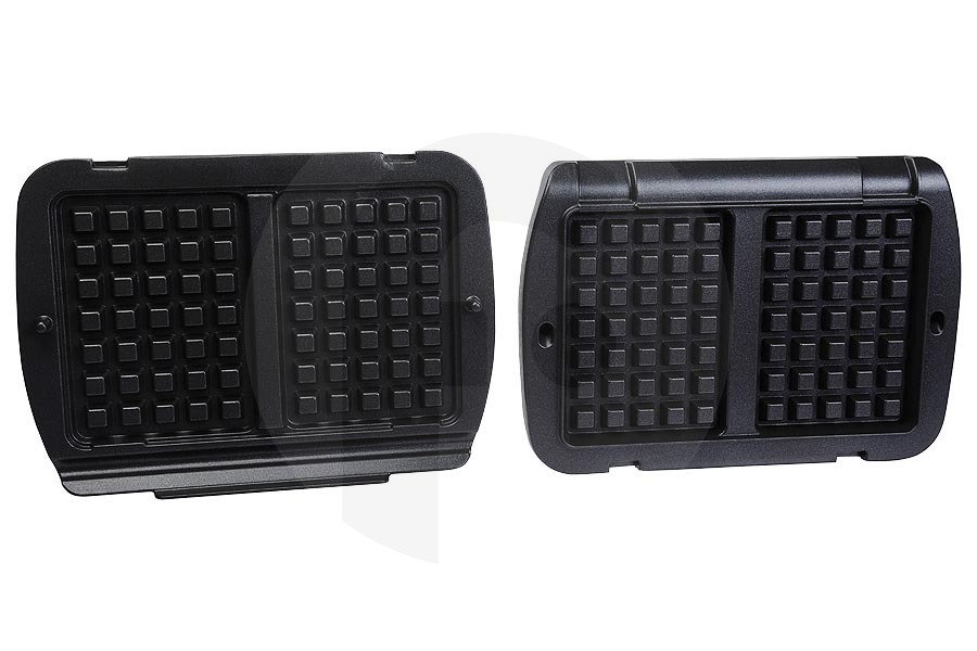 Tefal Grillgerät Waffelplatten inkl. Schöpfkelle für u.a. Tefal OptiGrill (Kontaktgrill) XA724810, XA723812