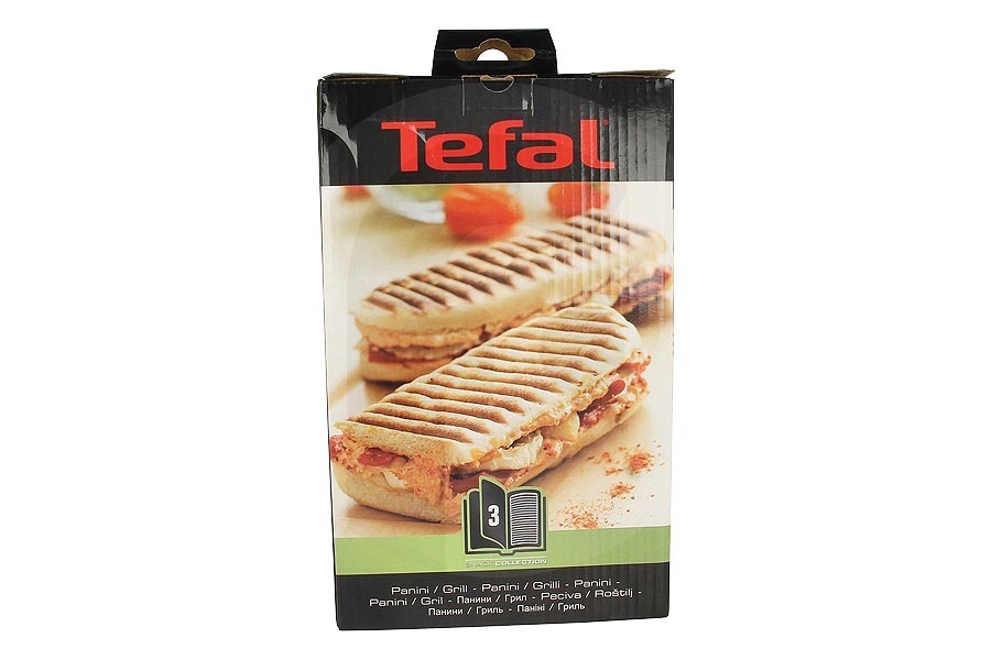 Tefal Gofrera Placas de grill panini para sandwichera XA800112 