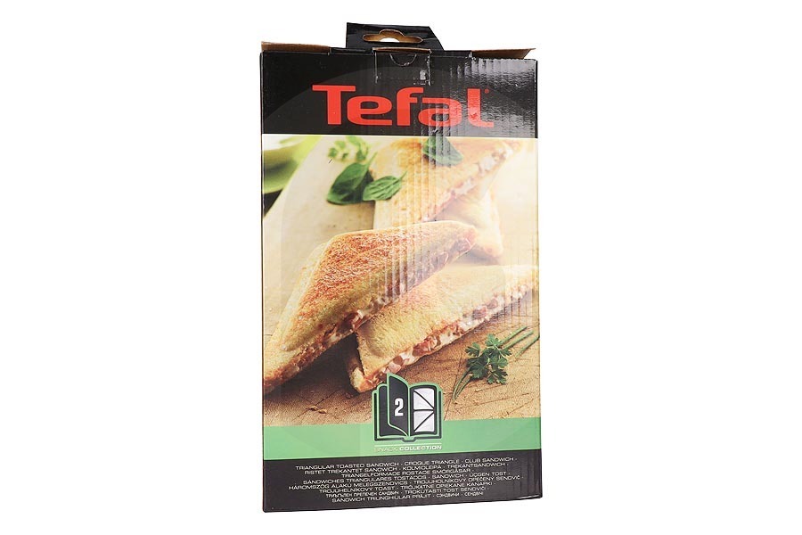 Tefal Dispositivo a griglia Set per toast triangolari snack collectio XA800212