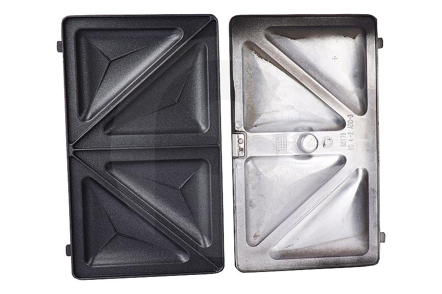 Tefal Dispositivo a griglia Set per toast triangolari snack collectio XA800212