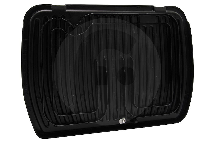 Tefal Grillgerät Grillplatte (Platte) oben mit Antihaftbeschichtung für u.a. Tefal Kontaktgrill TS01043480, TS-01043480